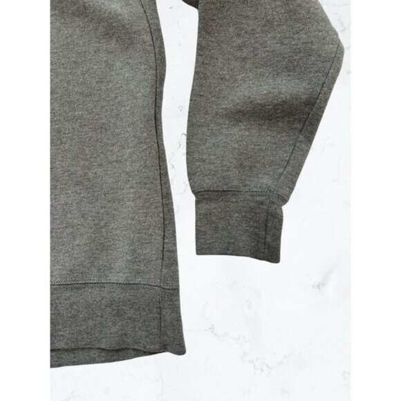 Brunette the Label Blonde Grey Black Crewneck  S M - Picture 2 of 6